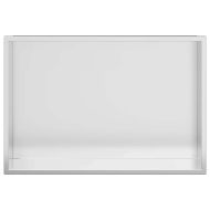 Нишата за душ Сребрист 45 x 30 x 9.5 см Неръждаема стомана