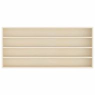 Дървен дисплей случай за колекционери Кафяво 80 x 8.5 x 36 см