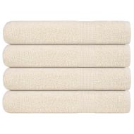 Кърпи 4 бр. FROGN кремави 100x200 см 100% памук