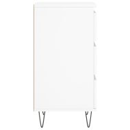 Бюфет бял 40x35x70 см инженерно дърво