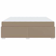 Рамка за легло с матрак Капучино 180 x 200 cm текстил