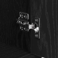 Комплект мебели за баня с рафт Черния дъб 35 x 37,5 x 188,5 см