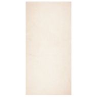 Килим HUARTE с къс косъм, мек и миещ се, бежов, 100x200 см