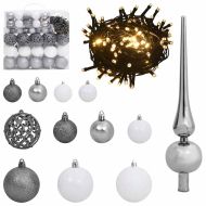 С изкуствено коледно дърво с 150 LED светодиода Зелен 150 cm