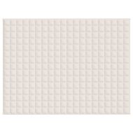 Утежнено одеяло светлокремаво 152x203 см 7 кг плат