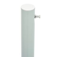 Прибираща се странична тента за двор, 180x600 см, кремава