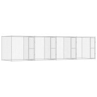 Клетка за куче Сребрист 800 x 200 x 200 см