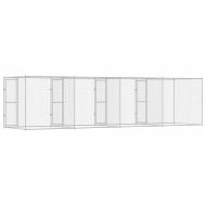Клетка за куче Сребрист 800 x 200 x 200 см