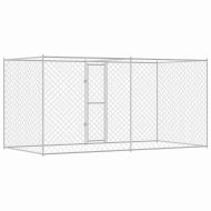 Клетка за куче Сребрист 400 x 200 x 256 см
