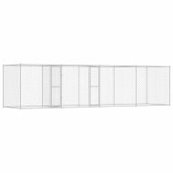 Клетка за куче Сребрист 600 x 200 x 200 см