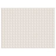 Утежнено одеяло светлокремаво 150x200 см 7 кг плат