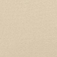 Двуместен диван с шезлонг в L-образна форма Крем 125 см