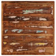 Бистро маса Кафяво 50 x 50 x 76 см Солидно възстановено дърво