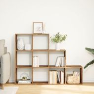 Разделител за стая / библиотека 3 нива 137,5x29x103,5 см