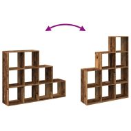 Разделител за стая / библиотека 3 нива 137,5x29x103,5 см