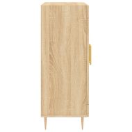 Сайдборд, дъб сонома, 69,5x34x90 см, инженерно дърво