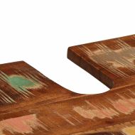 Комплект мебели за баня с рафт 2 pcs регенерирано дърво масив