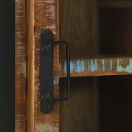 Комплект мебели за баня 3 pcs Солидна рециклирана дървесина