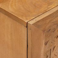 Комплект мебели за баня с чекмедже 4 pcs Кафяво Инженерно дърво