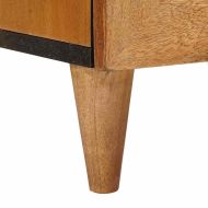 Комплект мебели за баня с чекмедже 4 pcs Кафяво Инженерно дърво