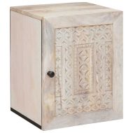 Комплект мебели за баня с чекмедже 5 pcs Бяло Инженерно дърво