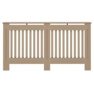 Калъф за радиатор 2 pcs Кафяво 152 x 19 x 81,5 см