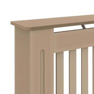 Калъф за радиатор 2 pcs Кафяво 152 x 19 x 81,5 см