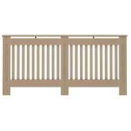 Калъф за радиатор 2 pcs Кафяво 172 x 19 x 81,5 см