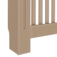 Калъф за радиатор 2 pcs Кафяво 172 x 19 x 81,5 см