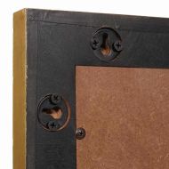 Огледало за баня с огледало Черен и златен 50 x 2,5 x 70 см