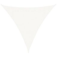 Платно-сенник, HDPE, триъгълно, 3,6х3,6х3,6 м, бяло