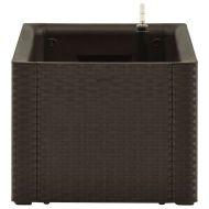 Градинска повдигната леха, самополивна, мока, 100x43x33 см