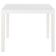 Градинска маса, 150x90x72 см, PP, бяла