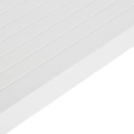 Градинска маса, 150x90x72 см, PP, бяла