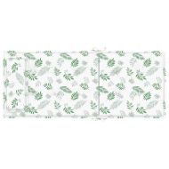 Възглавници за столове с облегалка 6 бр на листа Оксфорд плат