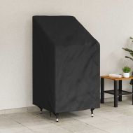 Покривало за градински стол Черно 70 x 70 x 85 / 125 cm 420D плат