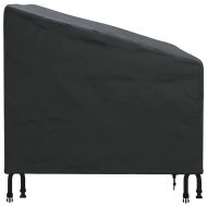 Покривало за градински стол Черно 90 x 90 x 50 / 75 cm 210D плат