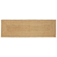 Килим за площ Бежово 80 x 250 cm юта