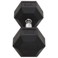 Дъмбели, 2 бр, 30 кг, изцяло от чугун