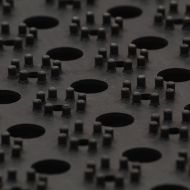 Изтривалка за врата правоъгълна 40x60 см гума