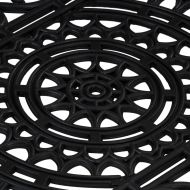 Изтривалка за врата правоъгълна 45x75 см гума