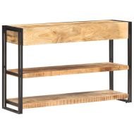 Бюфет, 120x30x75 см, грубо мангово дърво масив