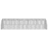 Пилешки бяг 2,5x10x2,25 m Поцинкована стомана