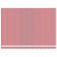 Сгъваем навес с Червен и бял 450 × 350 cm текстил