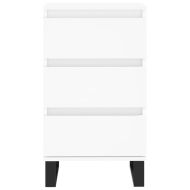 Бюфет бял 40x35x70 см инженерно дърво