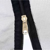 Мрежа против комари за външна употреба, 220 отвора, черна, 300x300x200 см