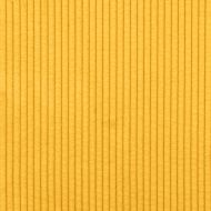 Двуместен диван с шезлонг в L-образна форма Светложълт 125 см