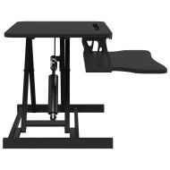 Регулируемо бюро, 60x40x(13-41,5) см, стомана и инженерно дърво