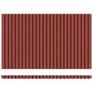 Сгъваем навес с Оранжево и кафяво 500 × 300 cm текстил