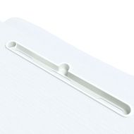 Регулируемо бюро, 90x40x(13-50) см, стомана и инженерно дърво